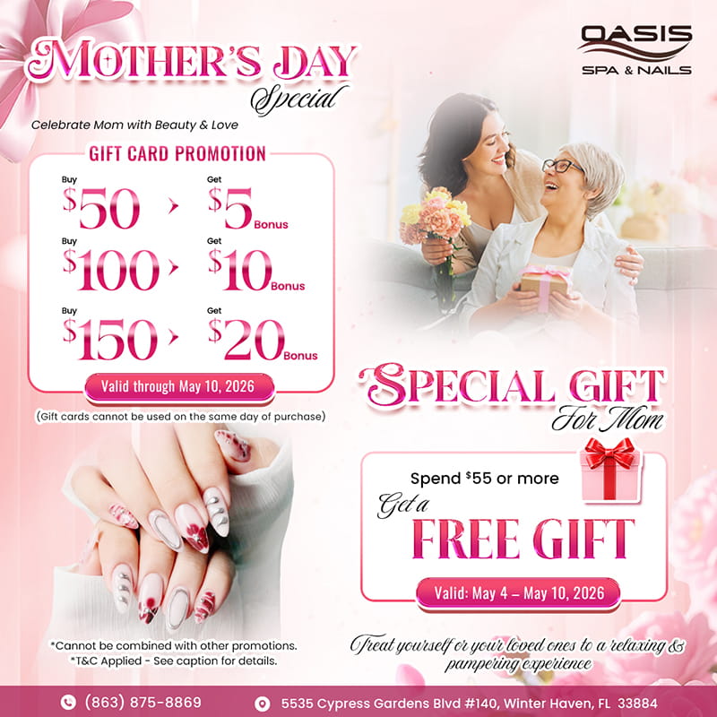 Oasis Spa & Nails - Promotion ! 🎉