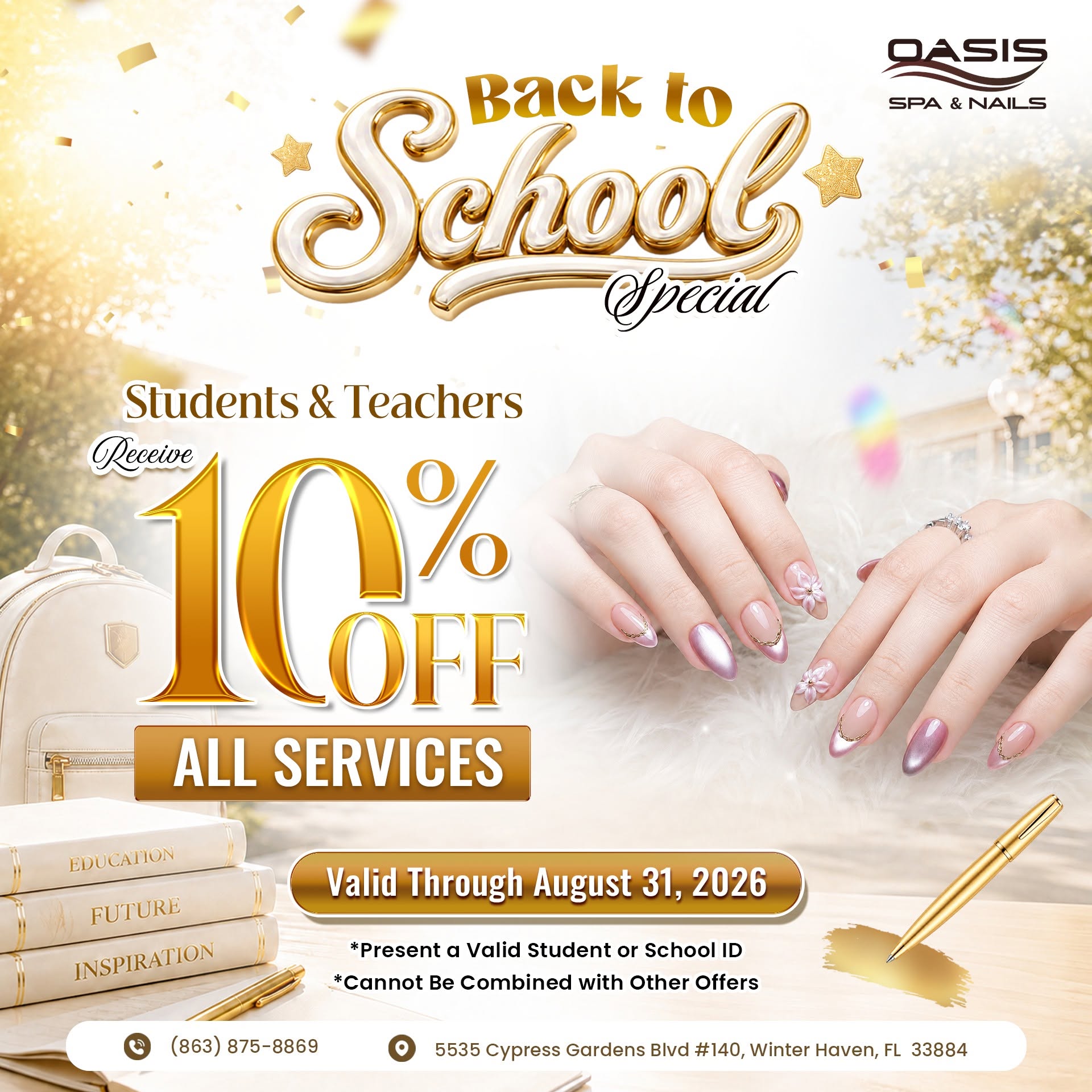 Oasis Spa & Nails - Promotion ! 🎉